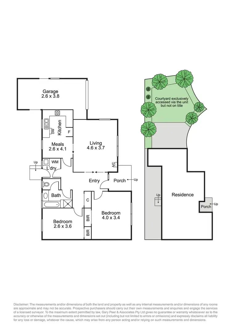 Floorplan of Homely unit listing, 5/2 Hector Court, Moorabbin VIC 3189