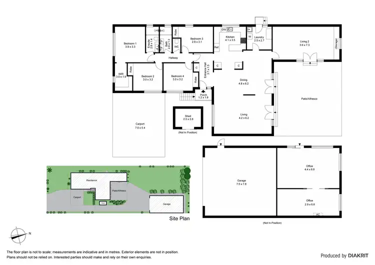Floorplan of Homely house listing, 9 Bannons Lane, Yarrambat VIC 3091