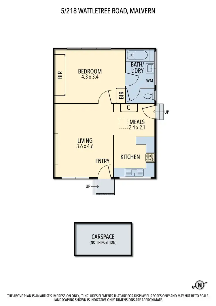 Floorplan of Homely apartment listing, 5/218 Wattletree Road, Malvern VIC 3144