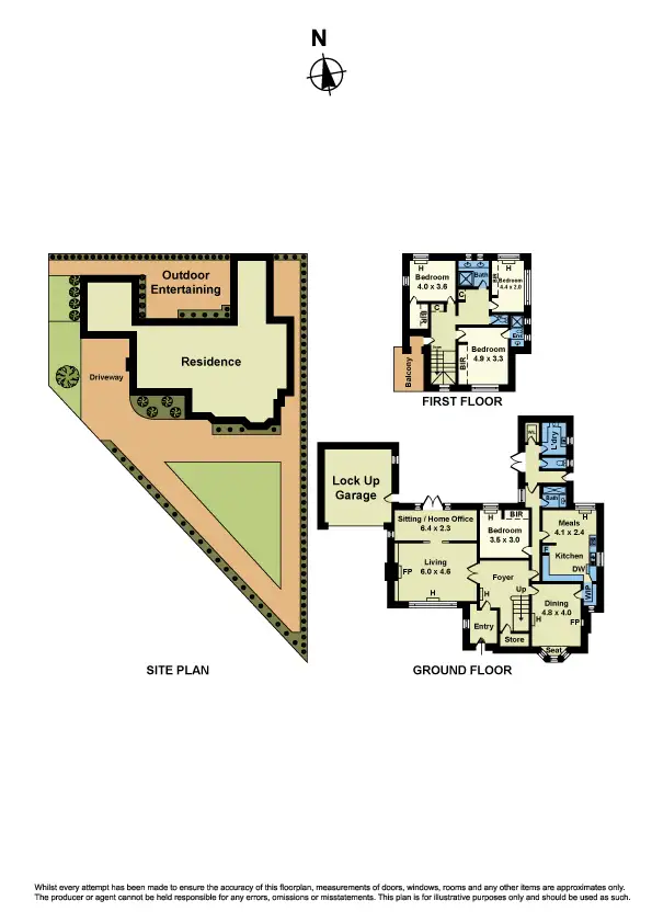 Floorplan of Homely house listing, 93 Esplanade, Williamstown VIC 3016