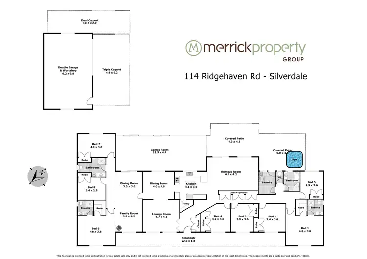 Floorplan of Homely house listing, 114 Ridgehaven Road, Silverdale NSW 2752