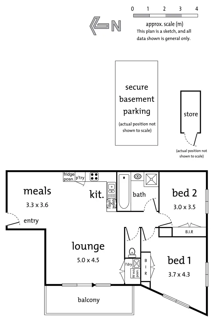 Floorplan of Homely apartment listing, 10/15 New Street, Ringwood VIC 3134