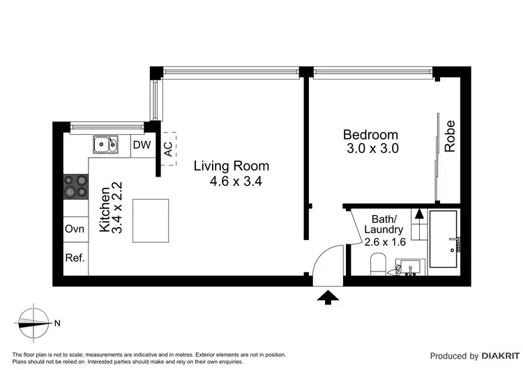 Floorplan of Homely apartment listing, 22/403 Toorak Road, South Yarra VIC 3141