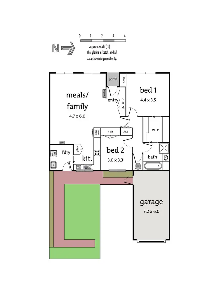 Floorplan of Homely unit listing, 3/9-13 Percy Street, Mitcham VIC 3132