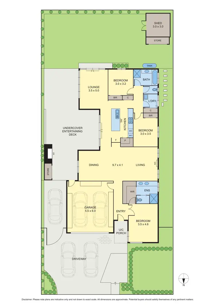 Floorplan of Homely house listing, 28 Kiora Avenue, Doreen VIC 3754