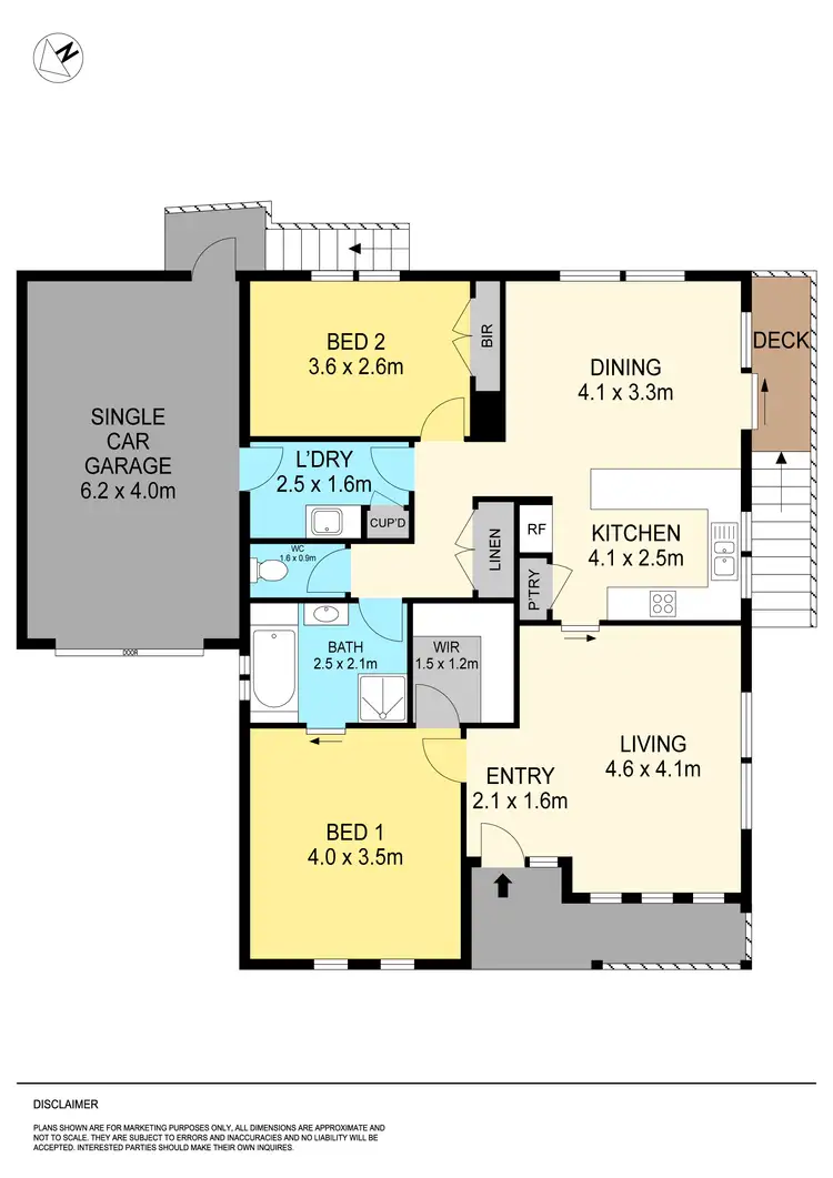 Floorplan of Homely townhouse listing, 8 Newhaven Close, Mount Pleasant VIC 3350