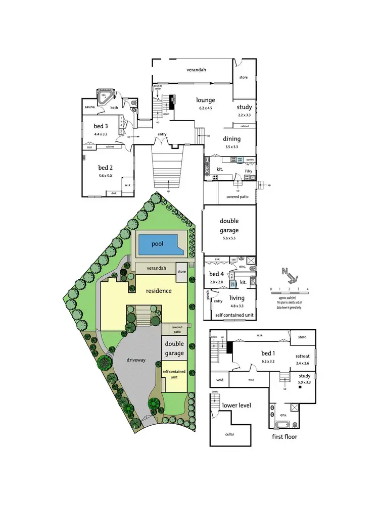 Floorplan of Homely house listing, 5 Attunga Court, Doncaster VIC 3108