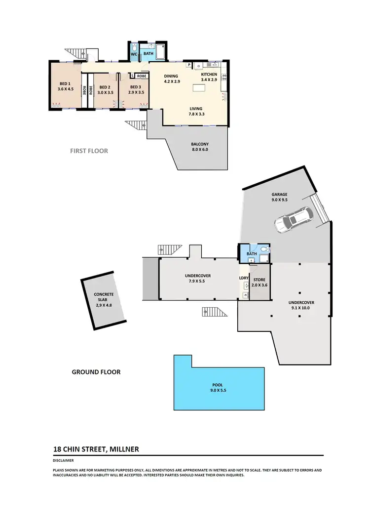 Floorplan of Homely house listing, 18 Chin Street, Millner NT 810