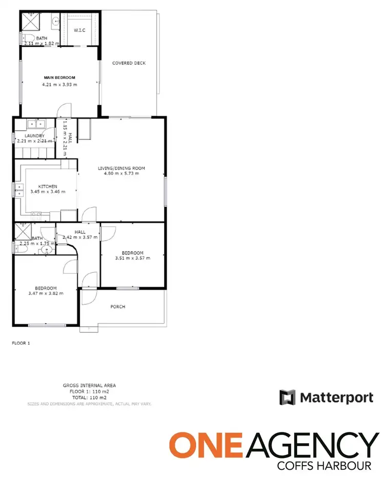 Floorplan of Homely house listing, 15 Meadow Street, Coffs Harbour NSW 2450