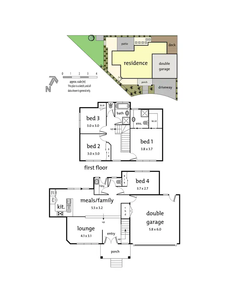 Floorplan of Homely townhouse listing, 1A Beverley Court, Balwyn North VIC 3104