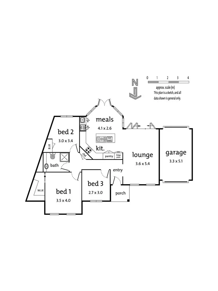 Floorplan of Homely house listing, 66A Peter Street, Box Hill North VIC 3129
