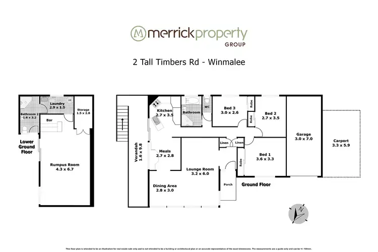 Floorplan of Homely house listing, 2 Tall Timbers Road, Winmalee NSW 2777