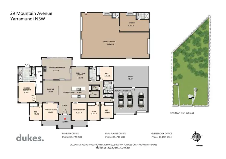 Floorplan of Homely rural property listing, 29 Mountain Avenue, Yarramundi NSW 2753