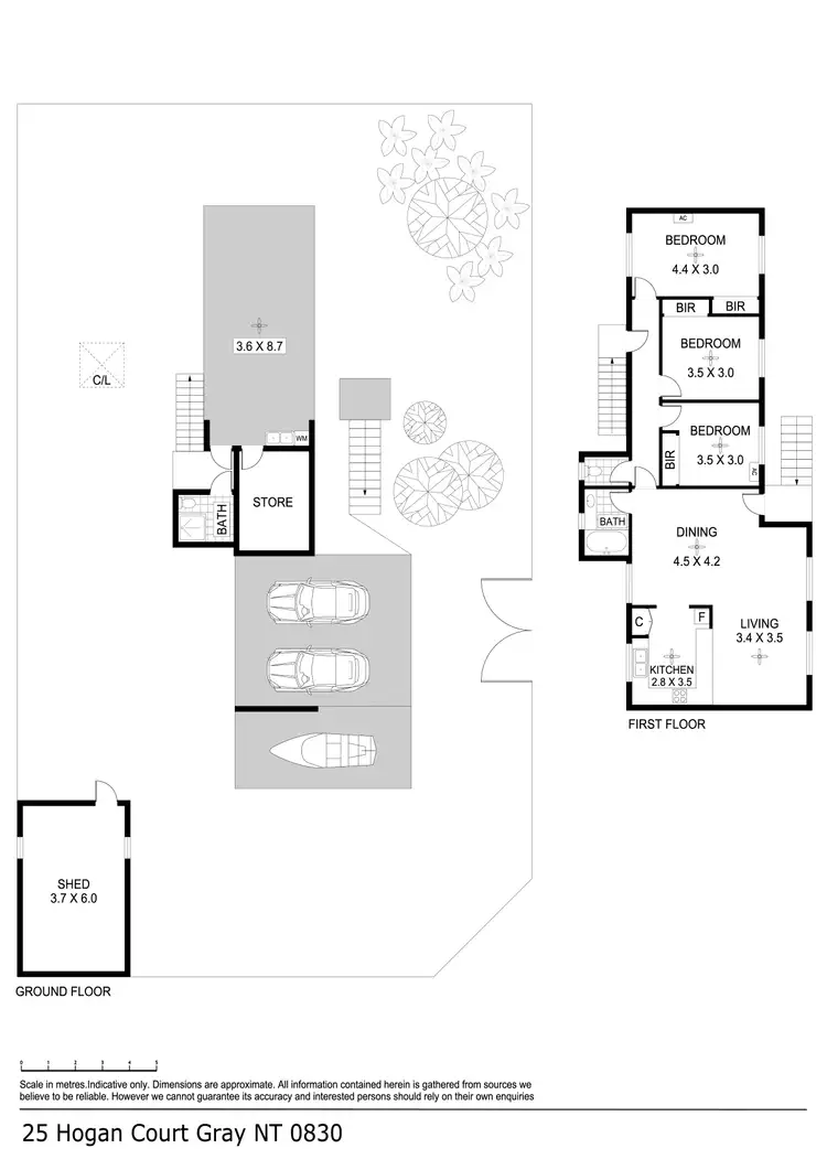Floorplan of Homely house listing, 25 Hogan Court, Gray NT 830