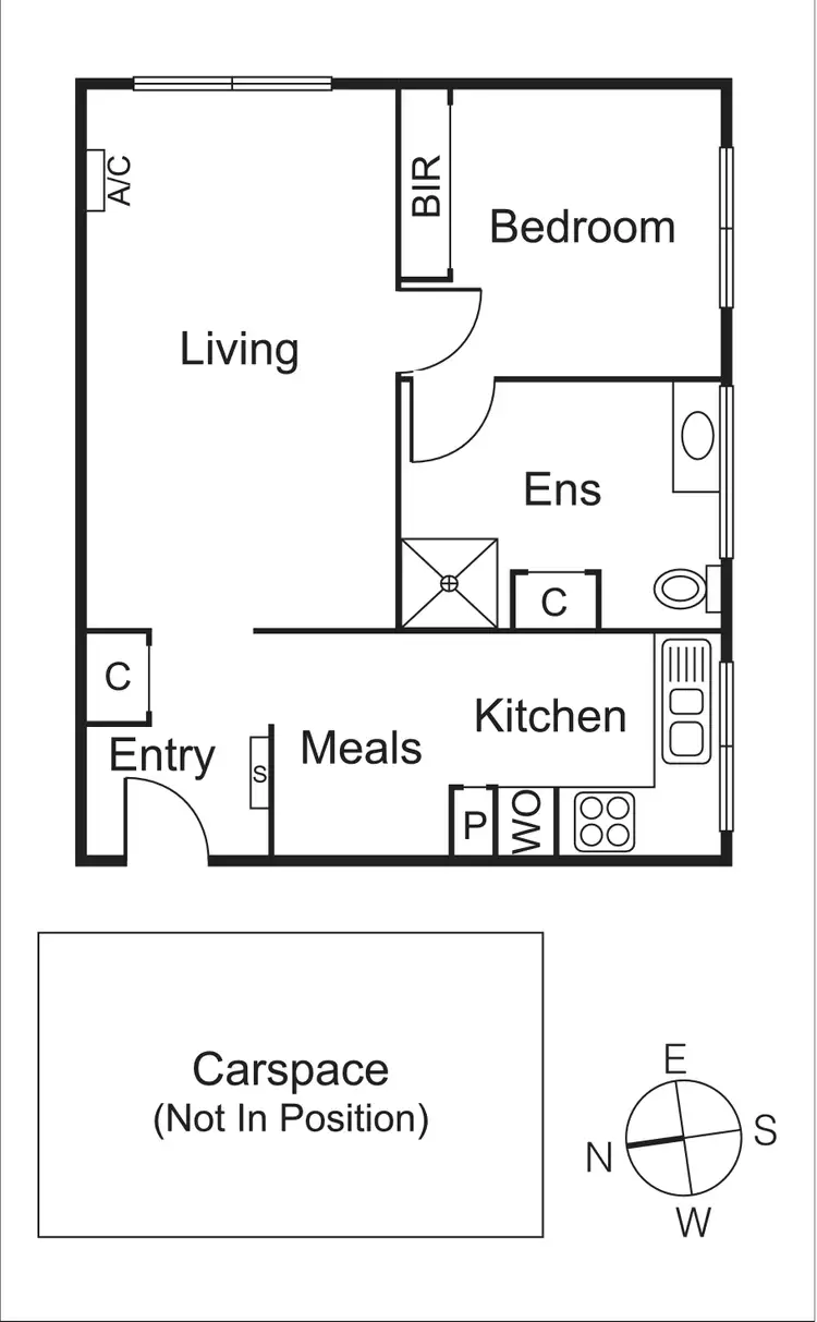 Floorplan of Homely apartment listing, 3/37 Tranmere Avenue, Carnegie VIC 3163