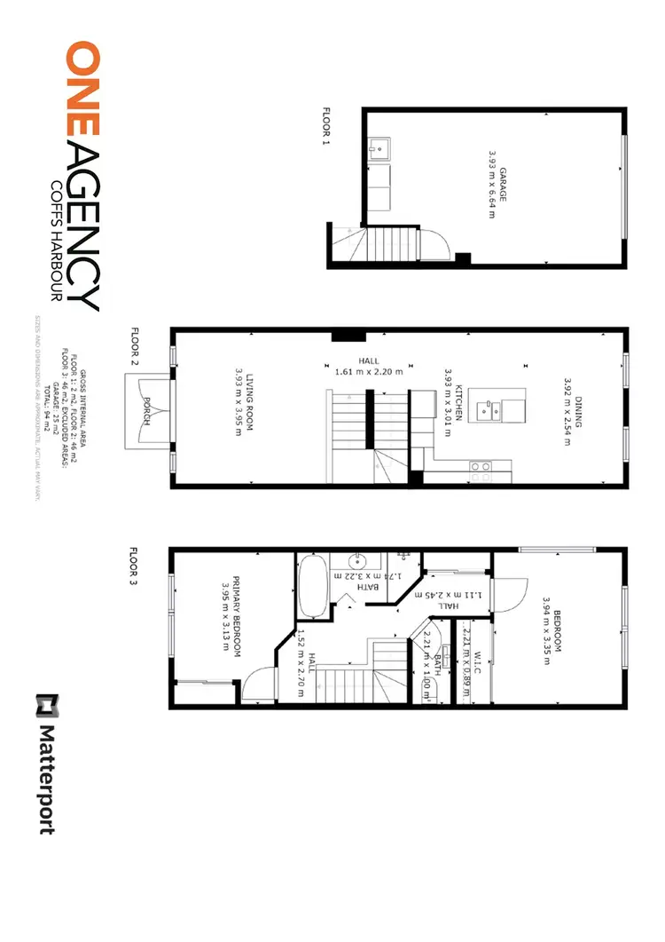Floorplan of Homely house listing, 6/24 Brunswick Avenue, Coffs Harbour NSW 2450
