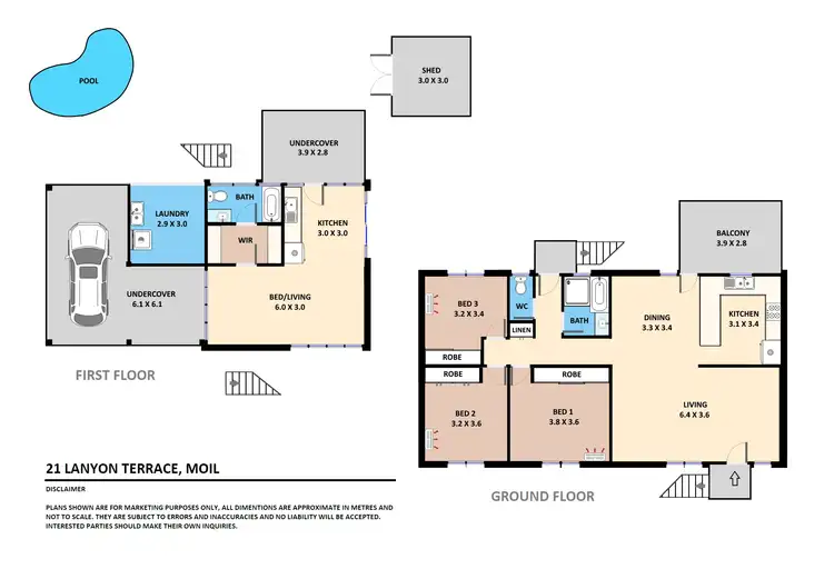 Floorplan of Homely house listing, 21 Lanyon Terrace, Moil NT 810