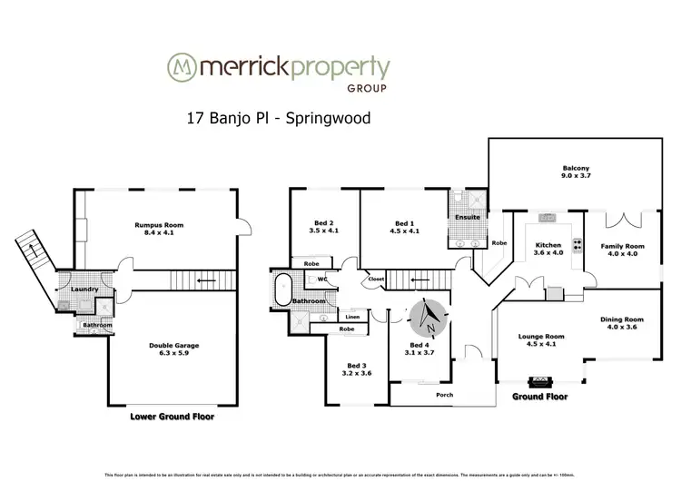 Floorplan of Homely house listing, 17 Banjo Place, Springwood NSW 2777