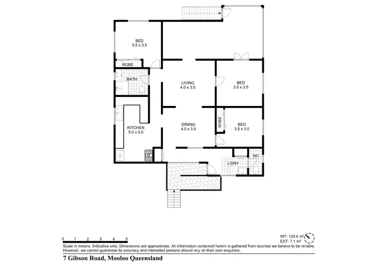Floorplan of Homely house listing, 7 Gibson Road, Mooloo QLD 4570