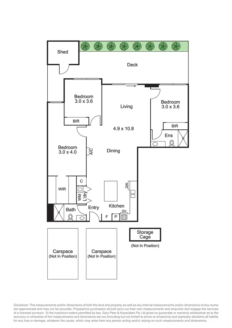 Floorplan of Homely apartment listing, G02/14-16 Elliott Avenue, Carnegie VIC 3163