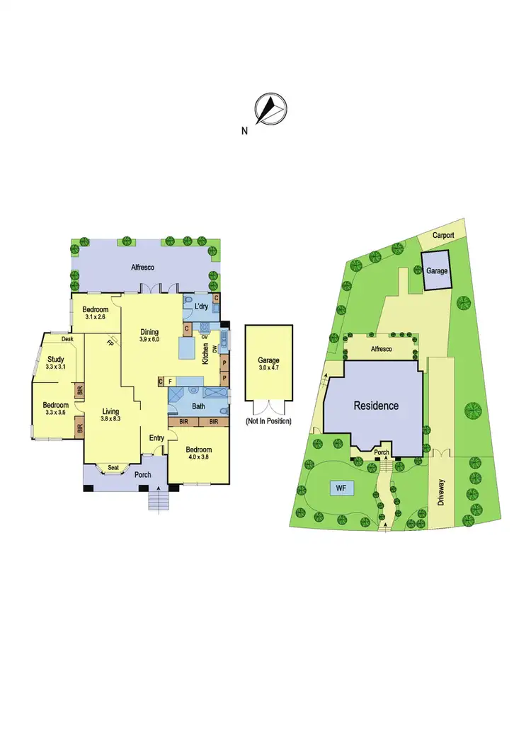 Floorplan of Homely house listing, 536 - 538 Greensborough Road, Greensborough VIC 3088