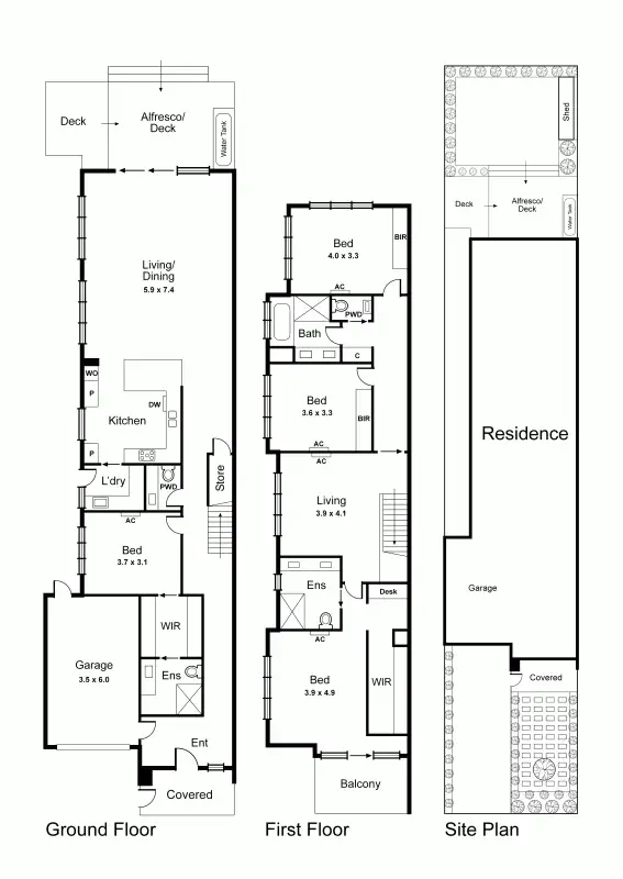 Floorplan of Homely house listing, 4b Heatherbrae Avenue, Caulfield VIC 3162