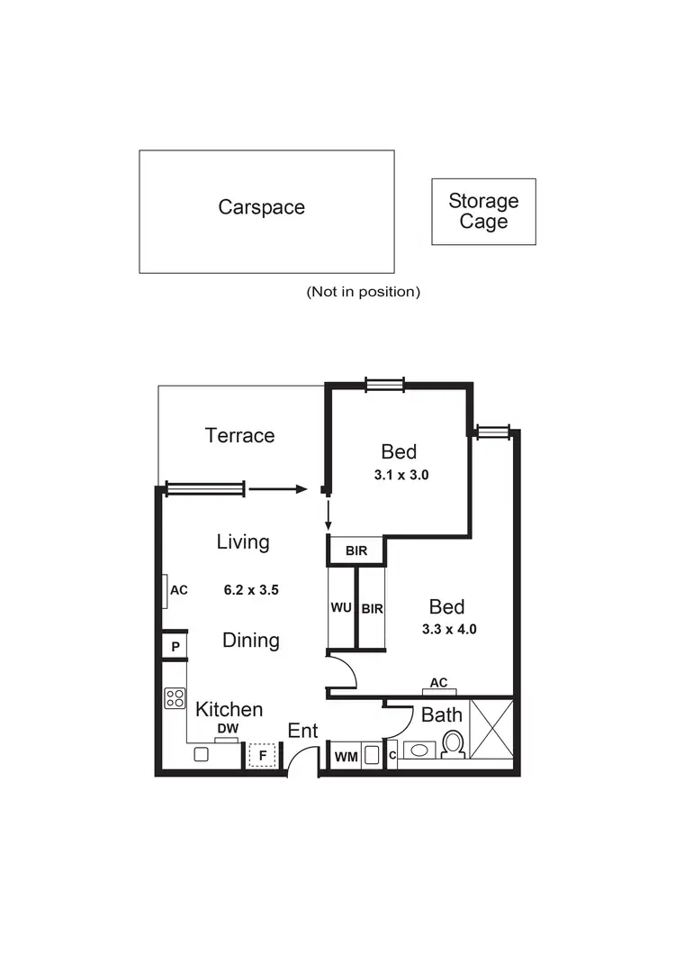 Floorplan of Homely apartment listing, 104/14 Illowa Street, Malvern East VIC 3145