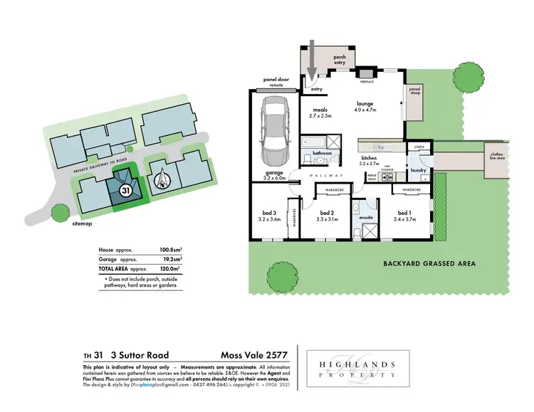Floorplan of Homely villa listing, 31/3-5 Suttor Road, Moss Vale NSW 2577