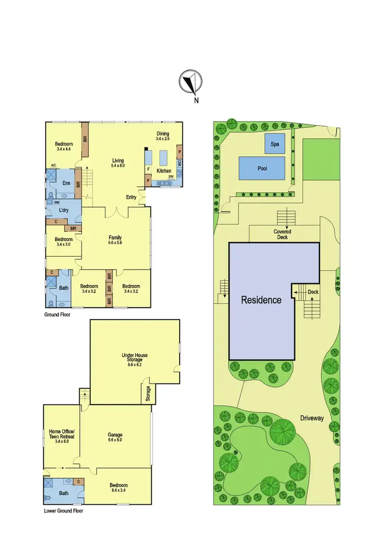Floorplan of Homely house listing, 56 Old Eltham Road, Lower Plenty VIC 3093