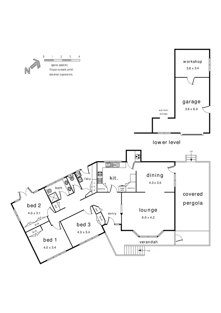 Floorplan of Homely house listing, 23 Allison Court, Vermont VIC 3133