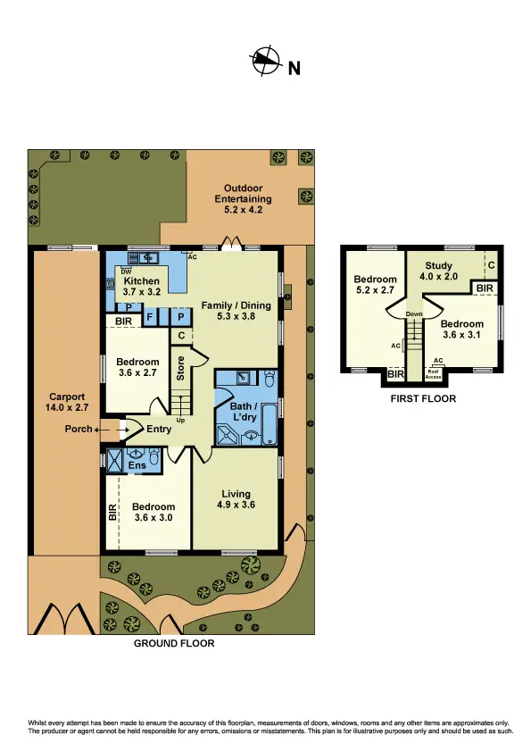 Floorplan of Homely house listing, 9 Rennie Street, Williamstown VIC 3016