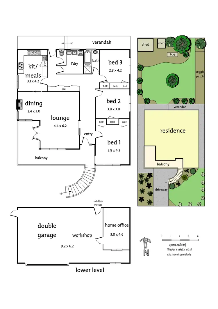 Floorplan of Homely house listing, 39 Flinders Street, Bulleen VIC 3105