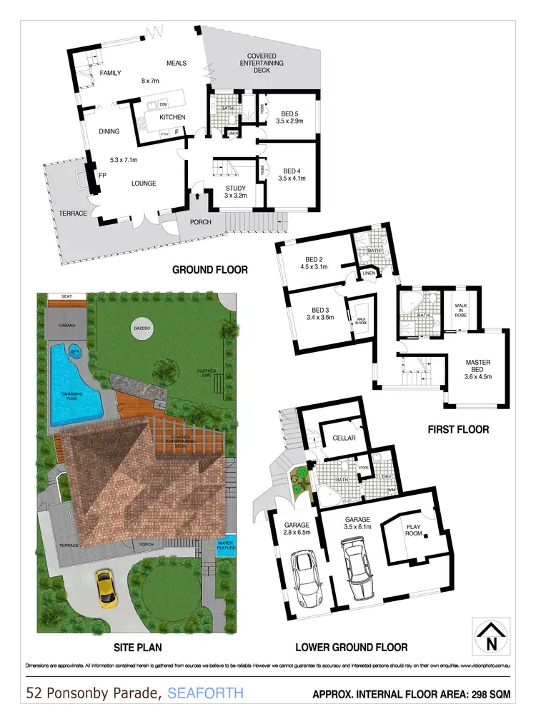 Floorplan of Homely house listing, 52 Ponsonby Parade, Seaforth NSW 2092