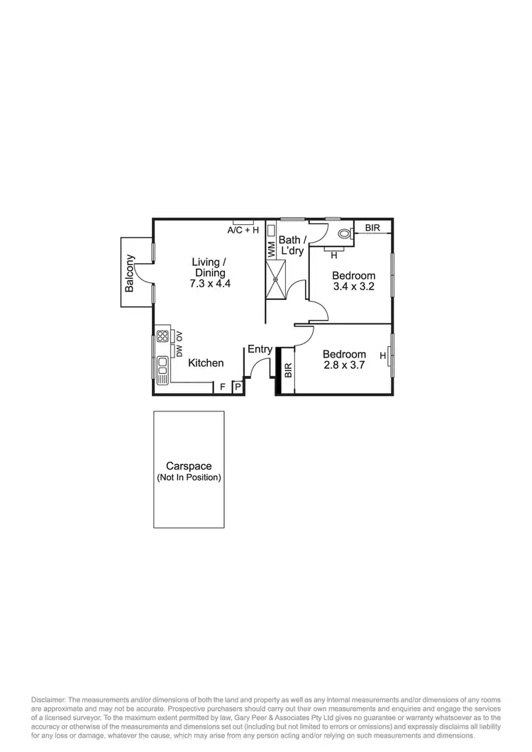 Floorplan of Homely apartment listing, 8/15 Egerton Road, Armadale VIC 3143
