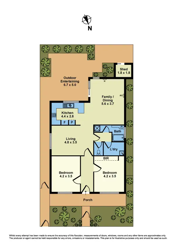 Floorplan of Homely house listing, 17 Princes Street, Williamstown VIC 3016
