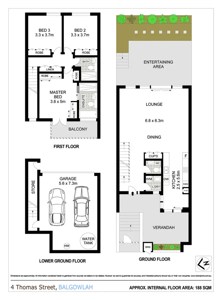 Floorplan of Homely house listing, 4 Thomas Street, Balgowlah NSW 2093