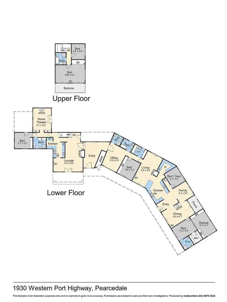 Floorplan of Homely rural property listing, 1930 Western Port Highway, Pearcedale VIC 3912