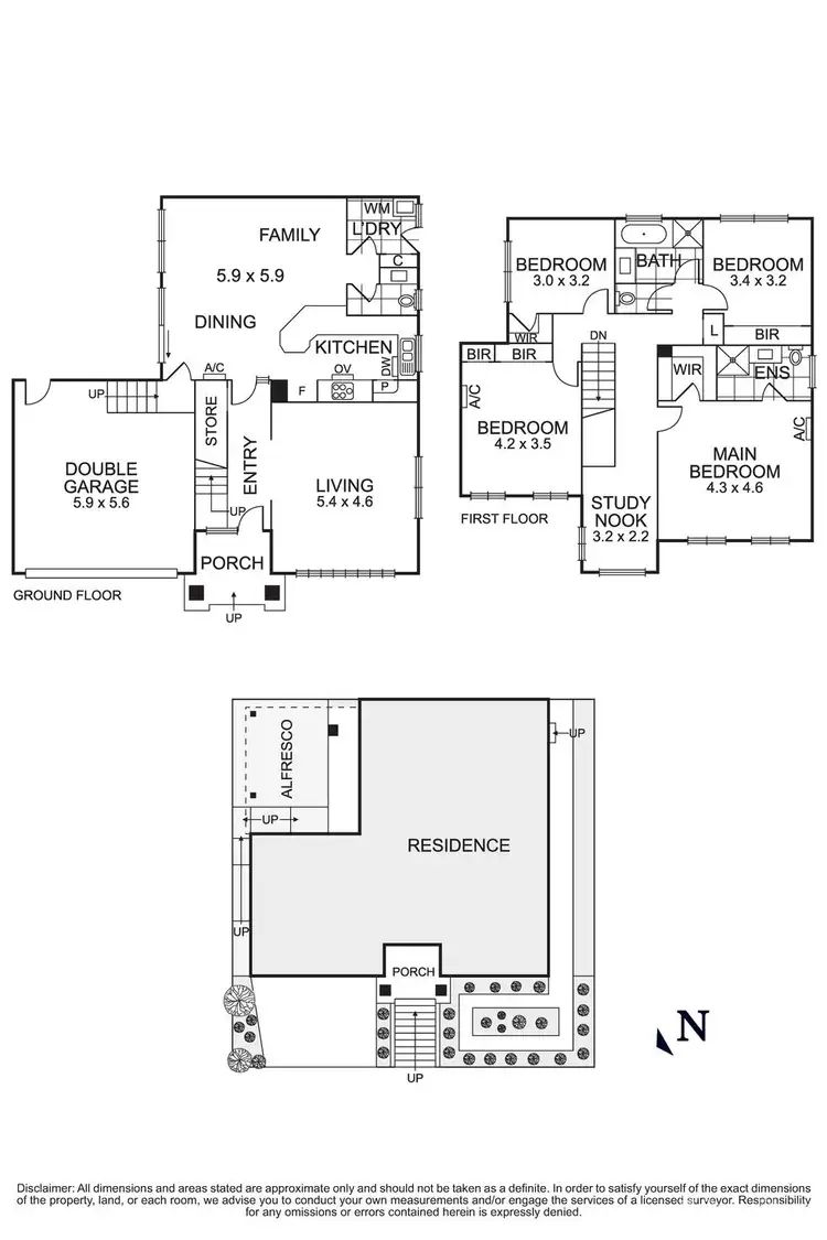 Floorplan of Homely house listing, 12 Lakeview Terrace, Templestowe Lower VIC 3107