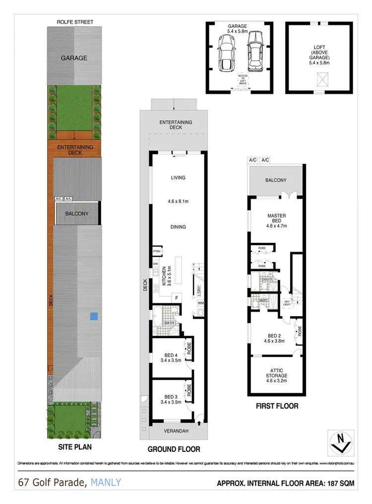 Floorplan of Homely house listing, 67 Golf Parade, Manly NSW 2095