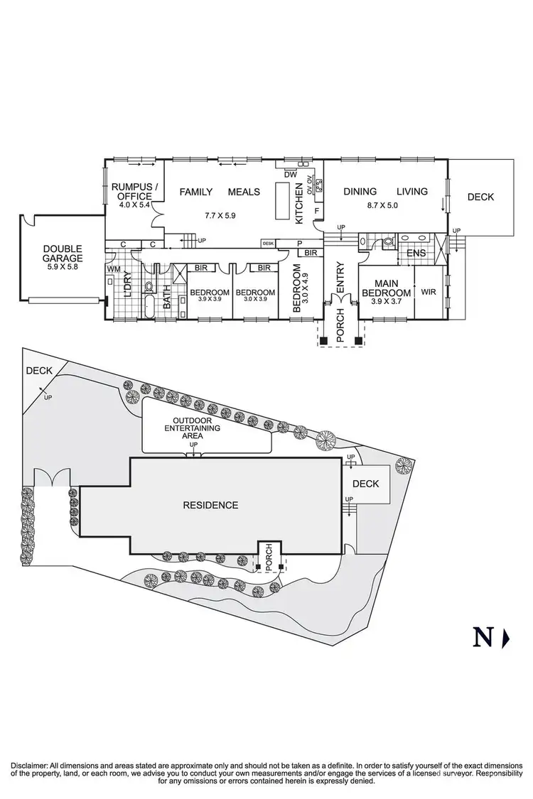 Floorplan of Homely house listing, 15 Nerreman Gateway, Eltham VIC 3095