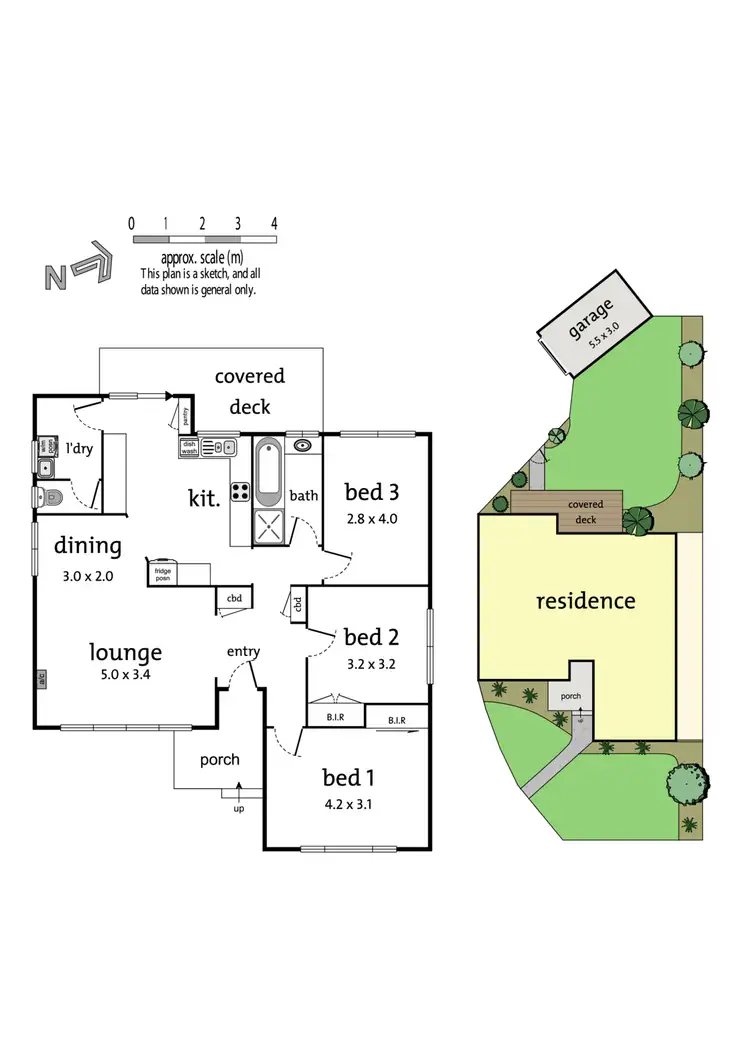 Floorplan of Homely unit listing, 1/35 Lionel Crescent, Croydon VIC 3136