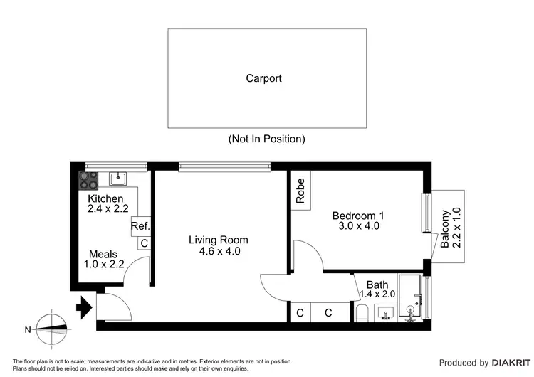 Floorplan of Homely apartment listing, 5/41 Murray Street, Prahran VIC 3181