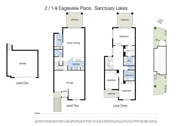 Floorplan of Homely townhouse listing, 2/1-9 Eagleview Place, Sanctuary Lakes VIC 3030