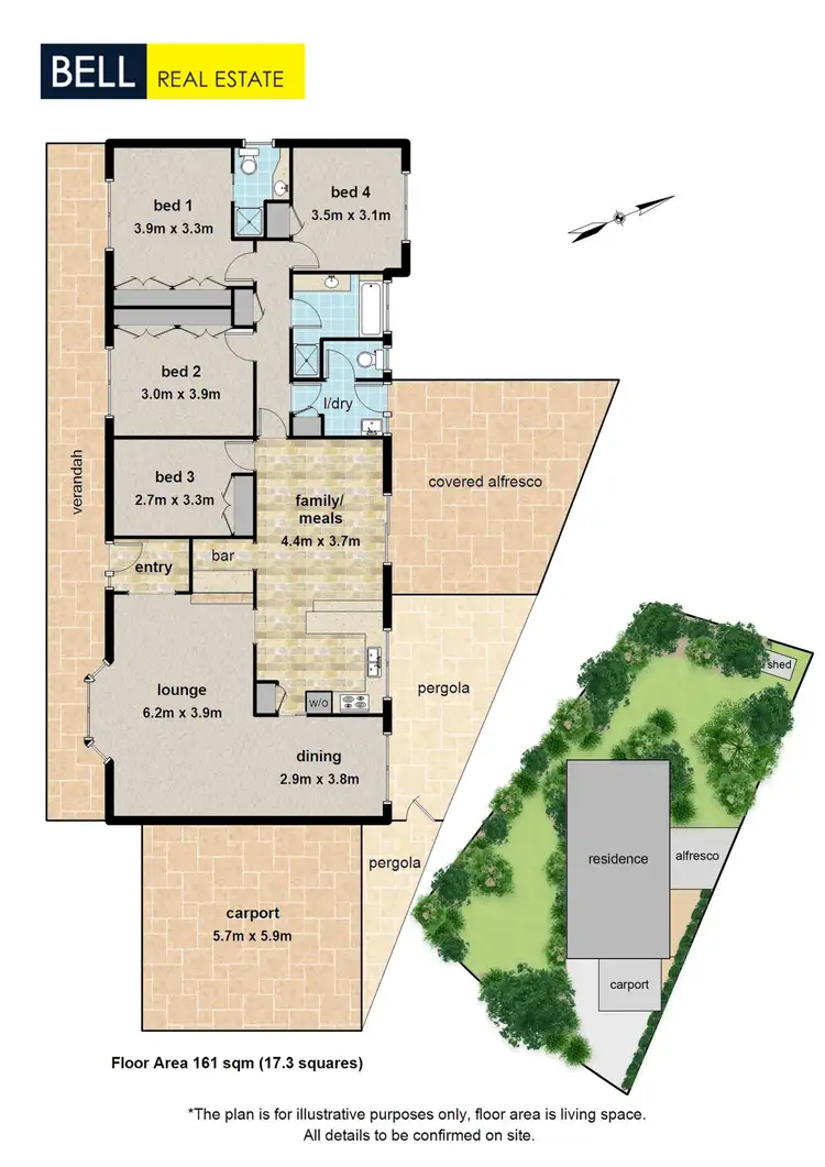 Floorplan of Homely house listing, 22 Rendcomb Street, Kilsyth South VIC 3137