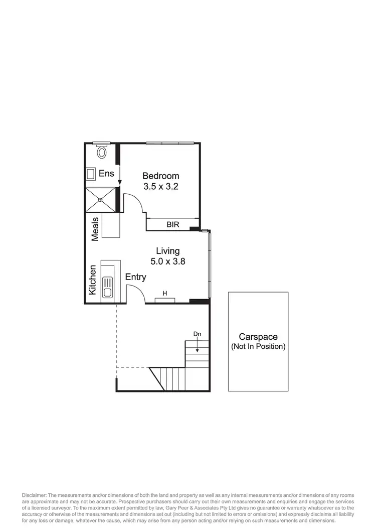 Floorplan of Homely apartment listing, 7/340 Carlisle Street, Balaclava VIC 3183