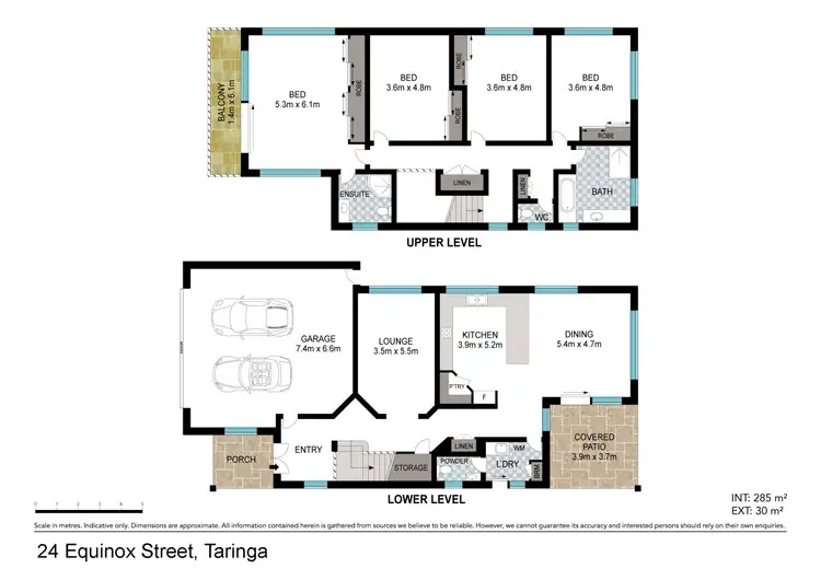 Floorplan of Homely house listing, 24 Equinox Street, Taringa QLD 4068