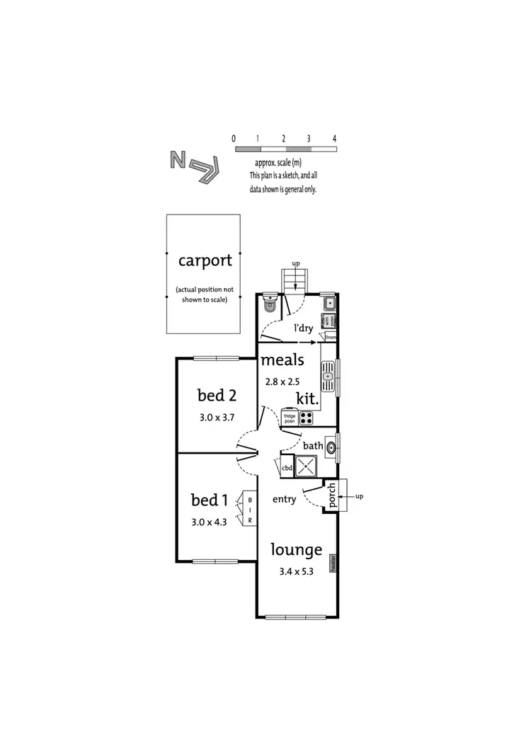 Floorplan of Homely unit listing, 4/41 Patterson Street, Ringwood East VIC 3135