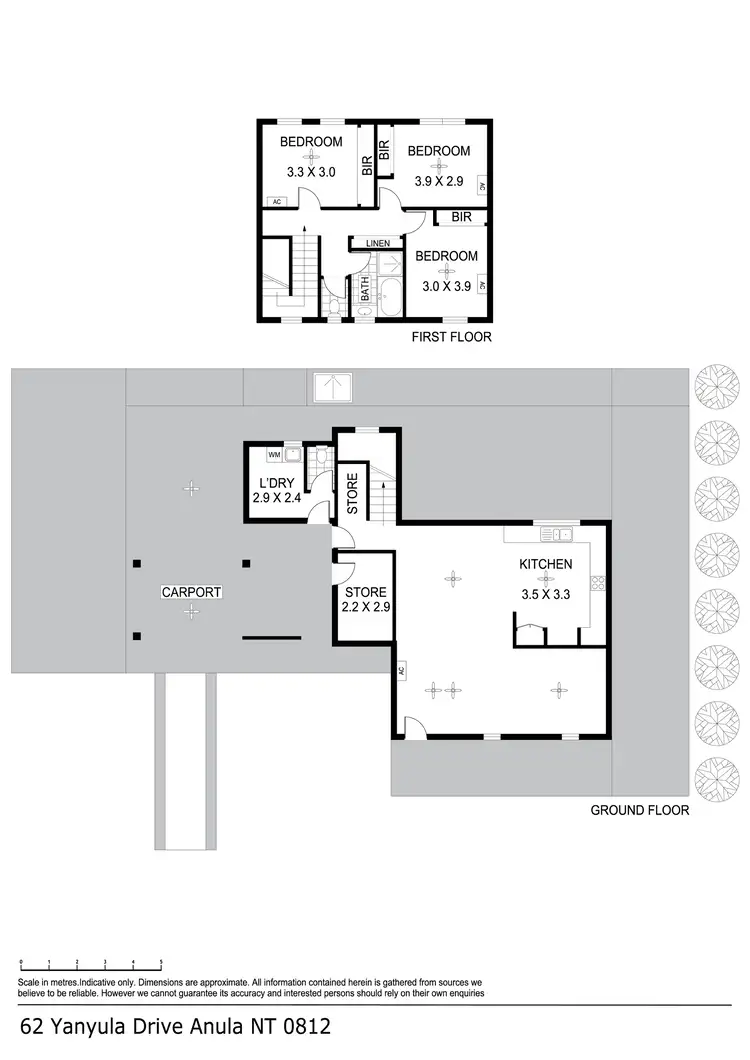 Floorplan of Homely house listing, 62 Yanyula Drive, Anula NT 812