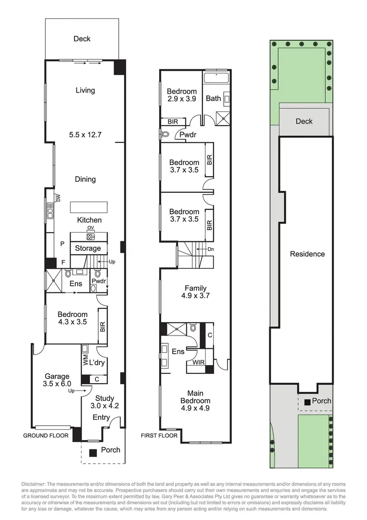 Floorplan of Homely townhouse listing, 4B Maude Street, Murrumbeena VIC 3163