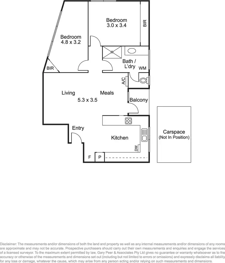 Floorplan of Homely apartment listing, 6/6 Raith Court, St Kilda East VIC 3183